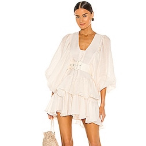 Shona Joy Dresses & Skirts - Shona Joy - Charlotte plunger draped mini dress